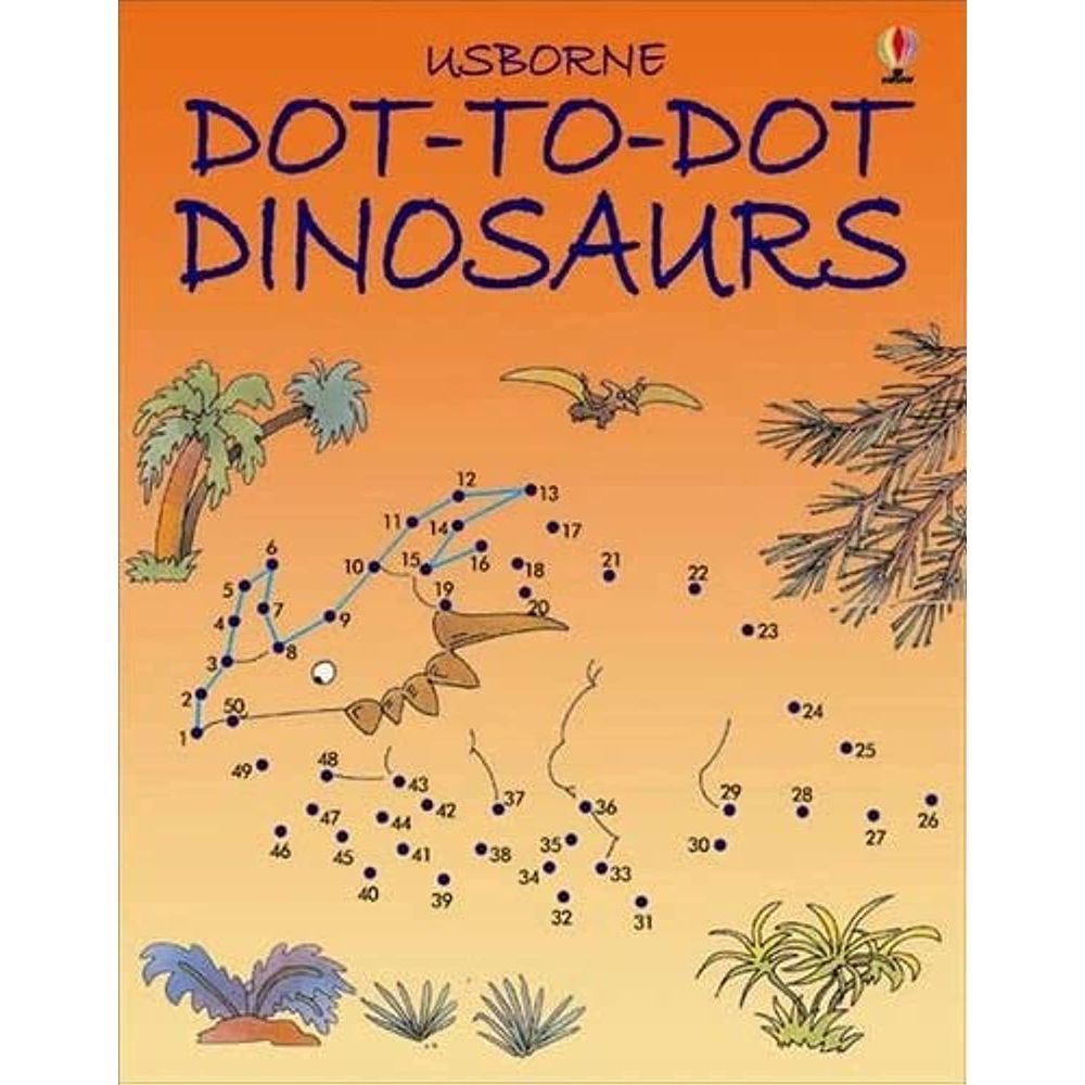 Dot-To-Dot Dinosaurs