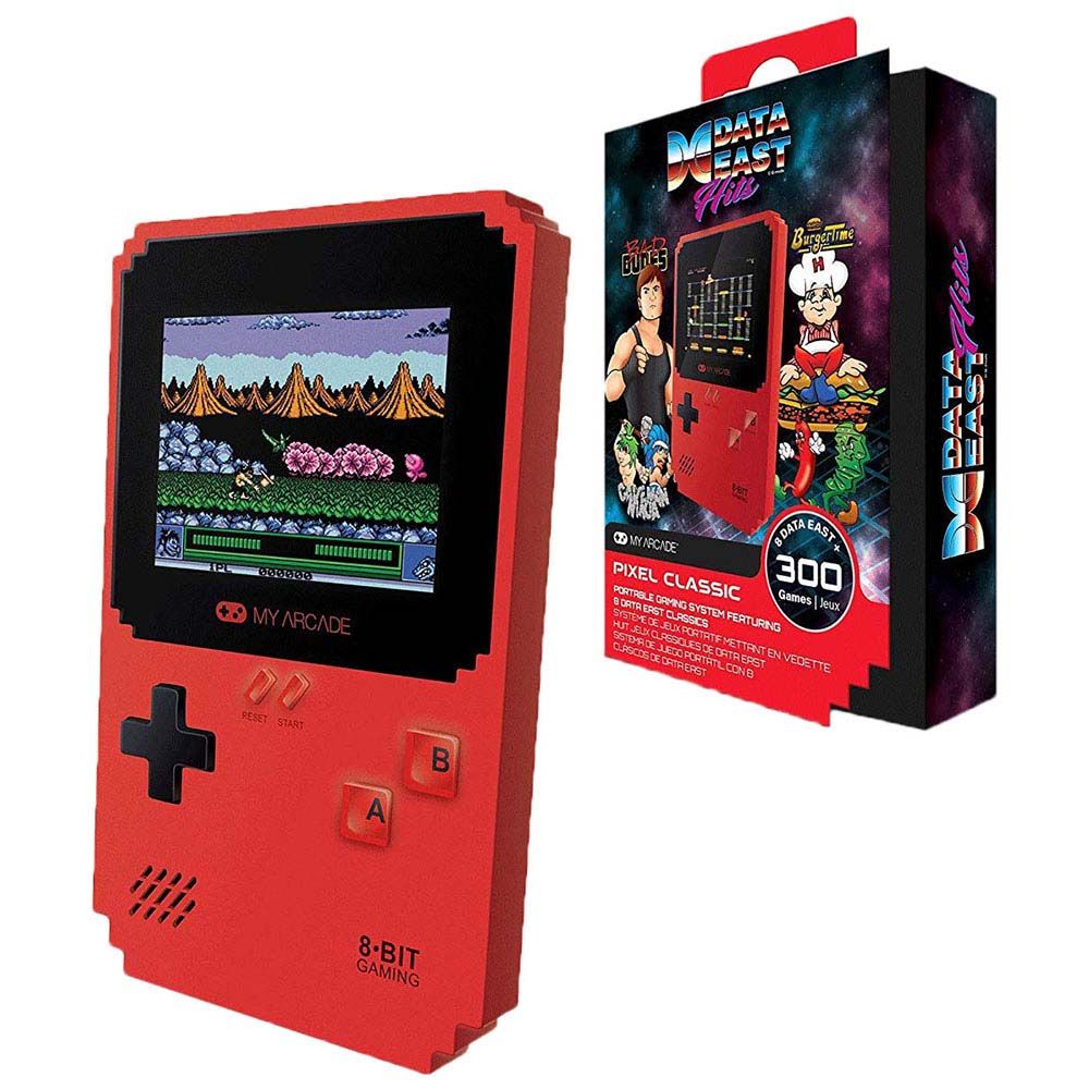 My Arcade Pixel Classic Handheld Gaming System - Red