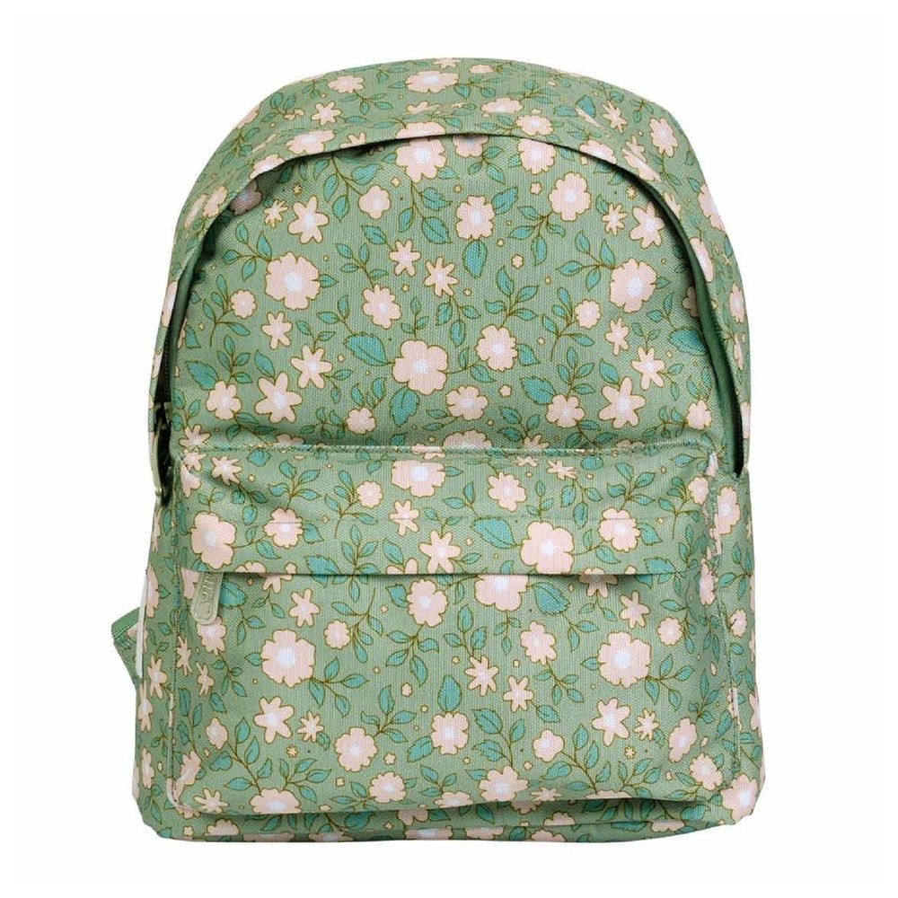 A little Lovely Company - Blossoms Little Backpack 11.8" - Sage