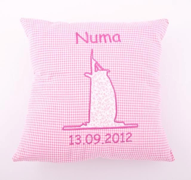 Coochy Coo Personalised Cushion with Burj Al Arab design