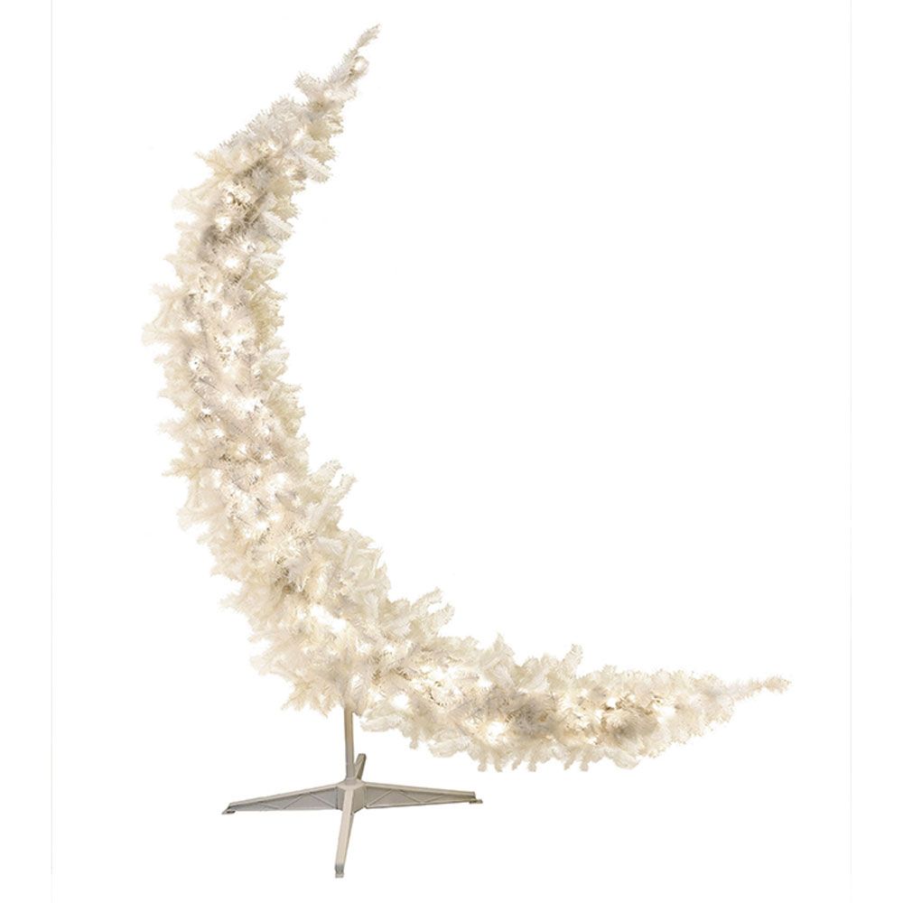 Ramadan Crescent - Prelit 180cm/6ft - White