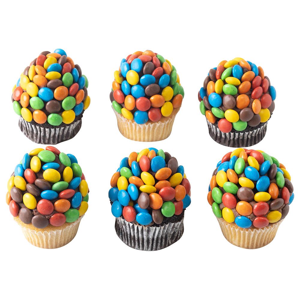 Cake Social - M&M's Party Cupcakes - 6pcs