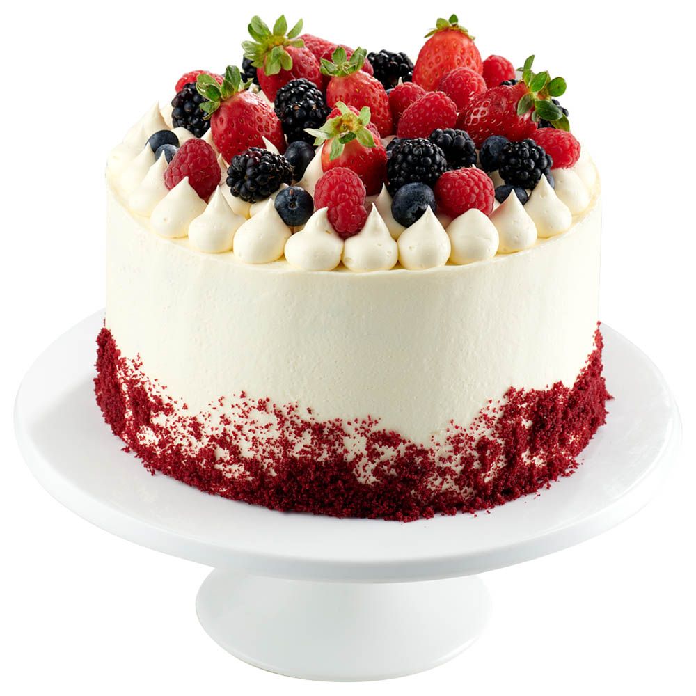 Cake Social - Berry Red Velvet Cake - 3Kg