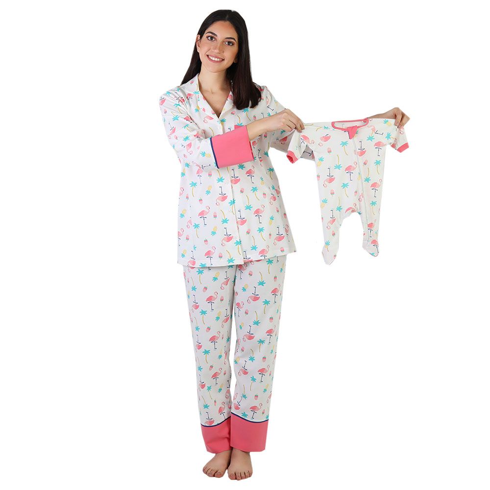 Cosset - Flamingo PJ Set