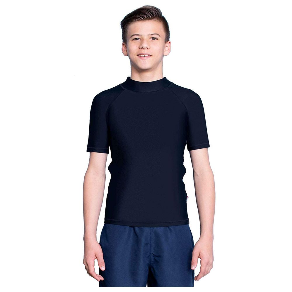 COEGA Sunwear - Y Unisex Rash Guard - Black Basic