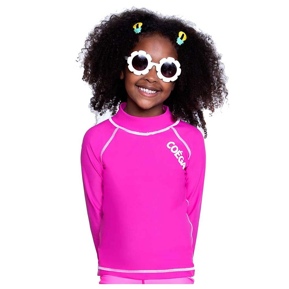 COEGA Sunwear - K Girl Rash Guard, Pink Basic