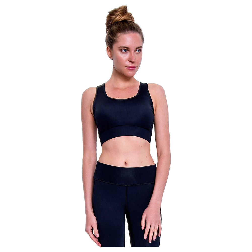 Coega Sunwear - Swim Crop Top - Black