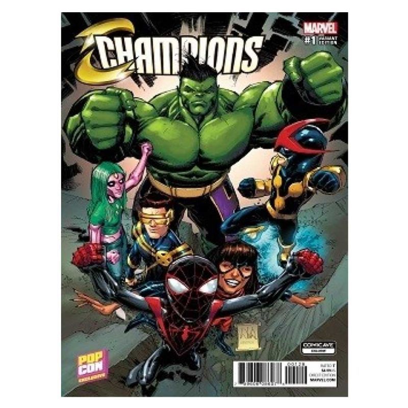 Comicave Studios - Champions 1 Comicave Popcon Variant Cover