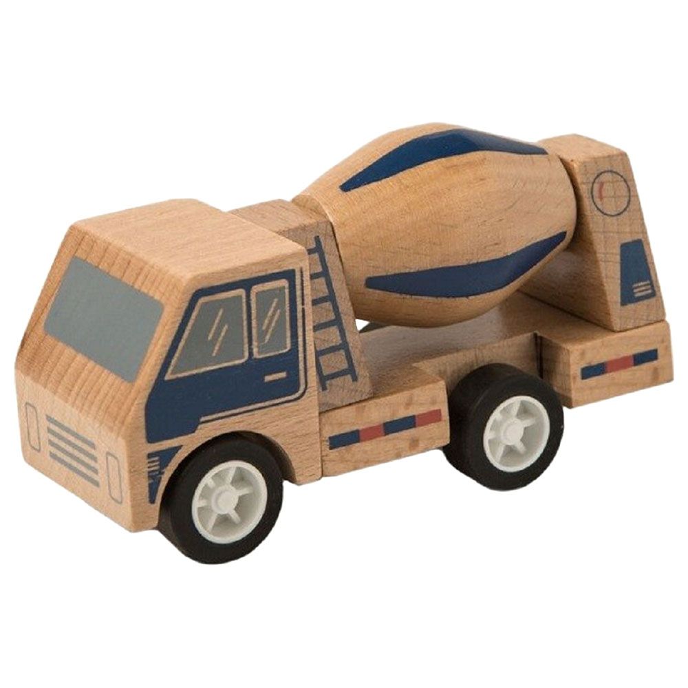 Click Clack - Cement Truck Wooden Toy