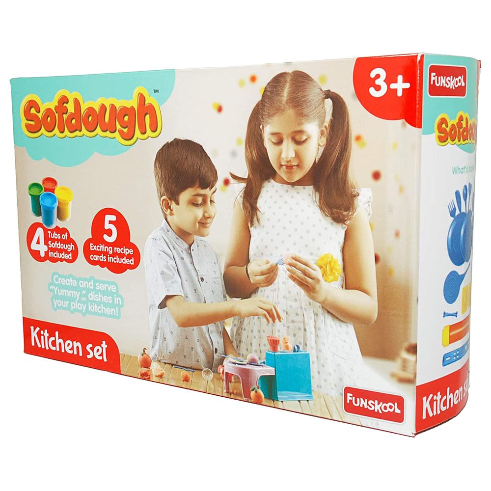 Funskool - Sofdough Kitchen Set