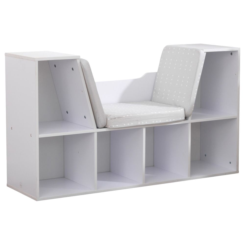 Kidkraft - Bookcase W/ Reading Nook - White