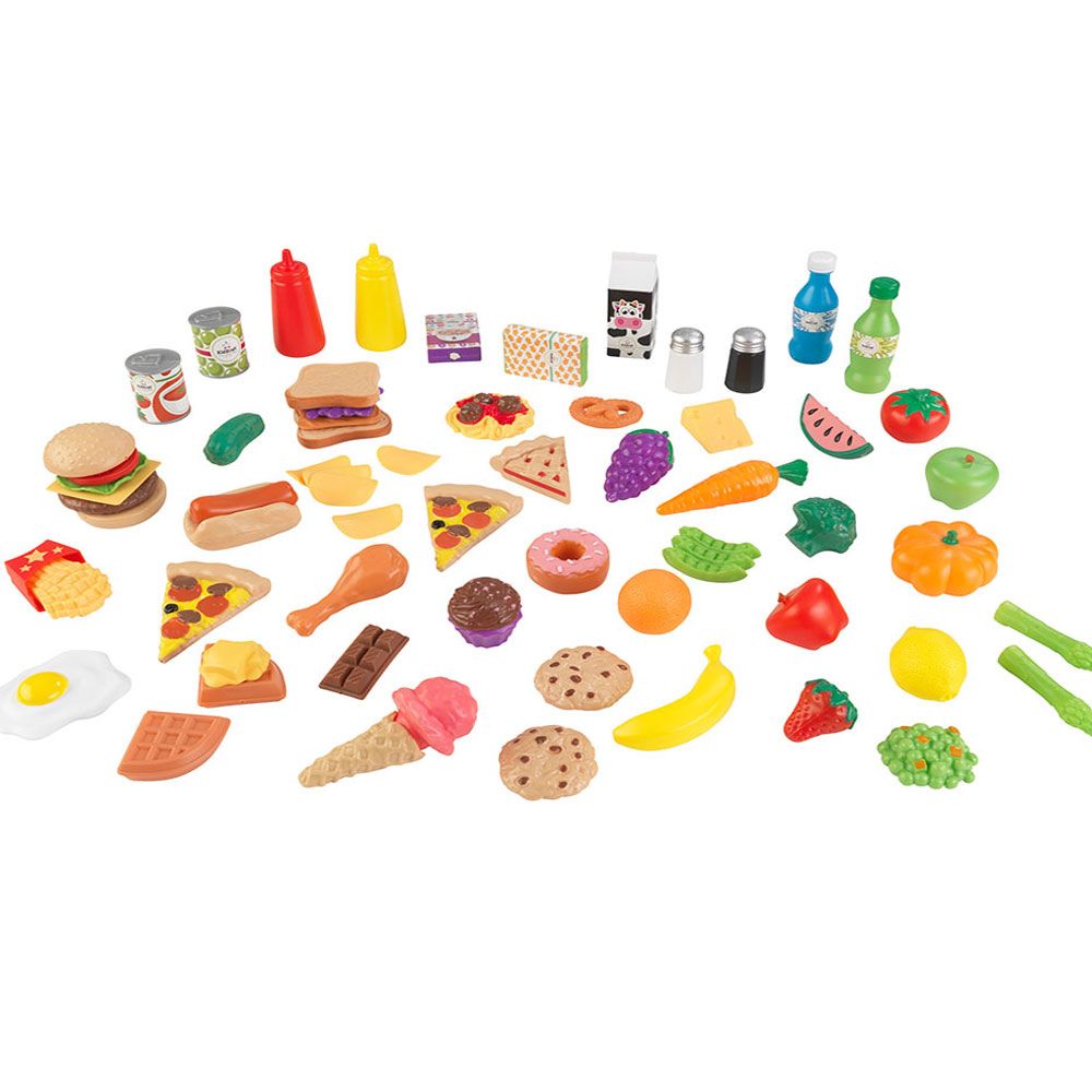 KidKraft - 65 Piece Food Set