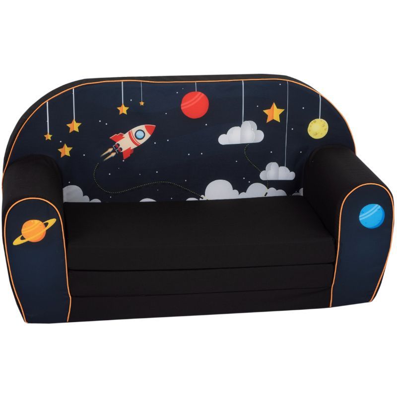 Delsit - Sofa Bed - Space Dark Blue