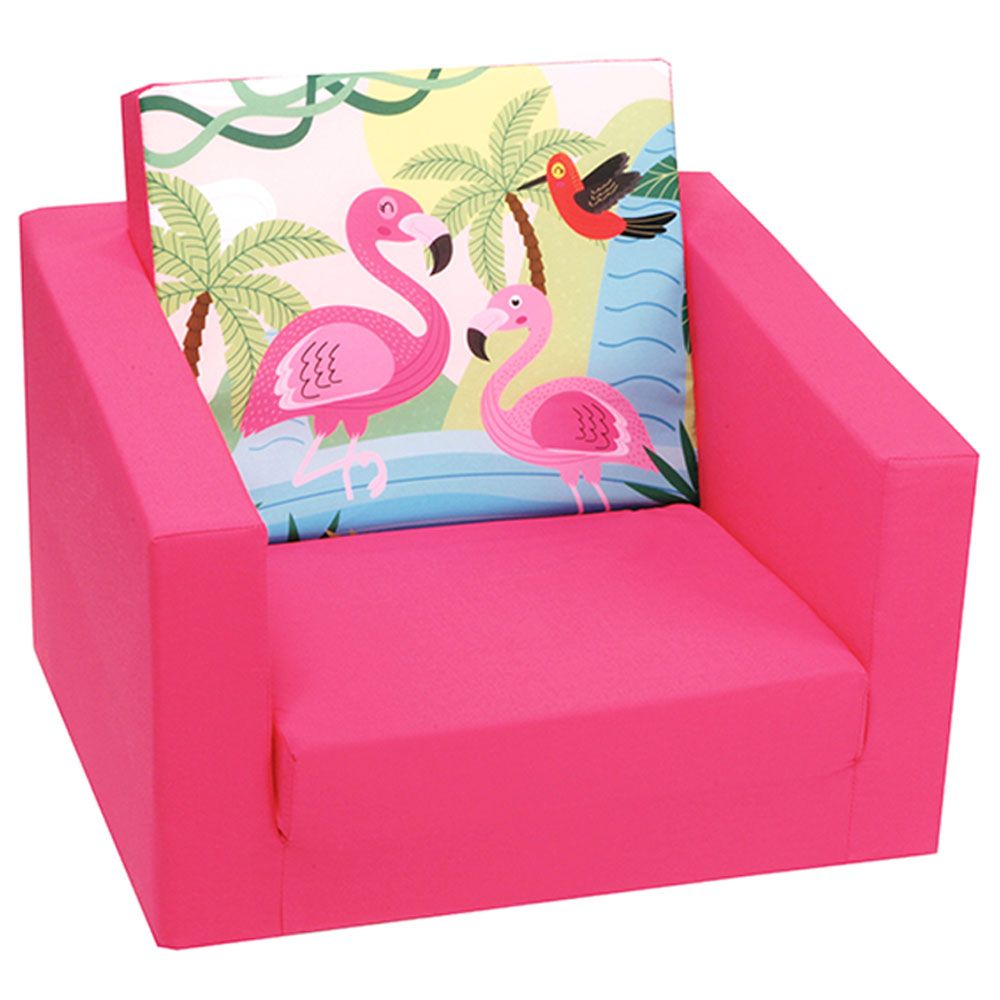 Delsit - Flamingos Single Sofa - Pink