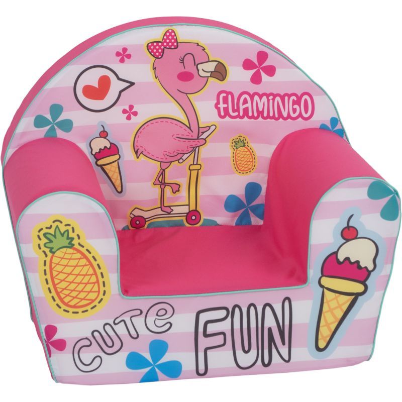 Delsit - Arm Chair - Flamingo Cute Fun