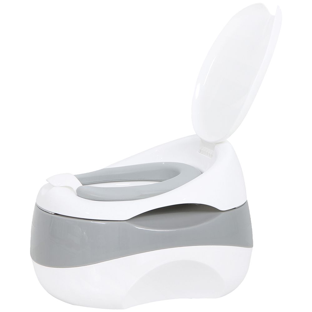 iFam - 3-in-1 Plus Baby Potty - White/Grey