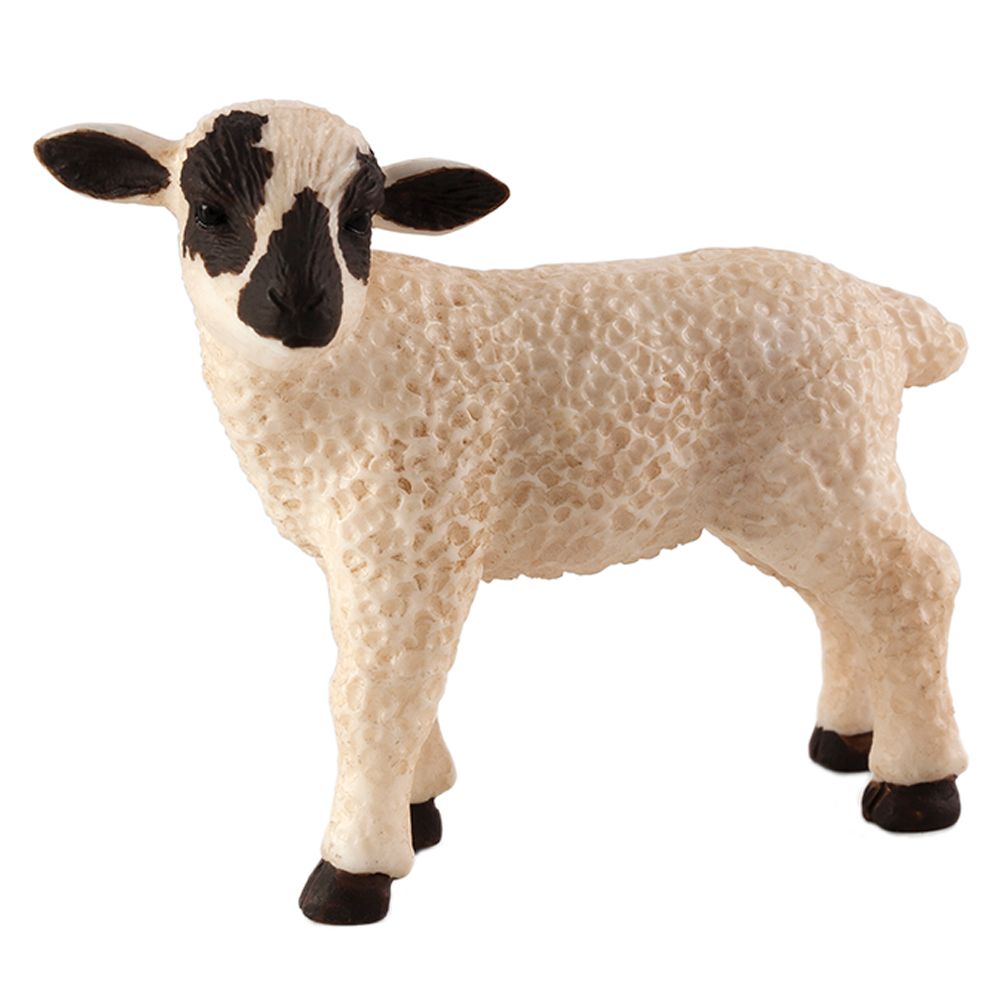 Animal Planet - Mojo Black Faced Lamb Standing - Cream