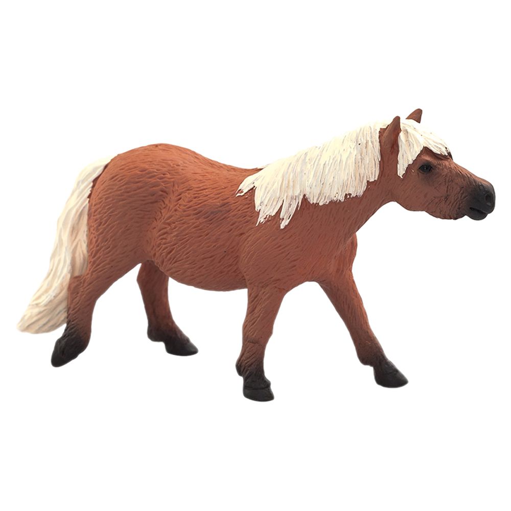 Animal Planet - Mojo Shetland Pony Toy Figure - Brown