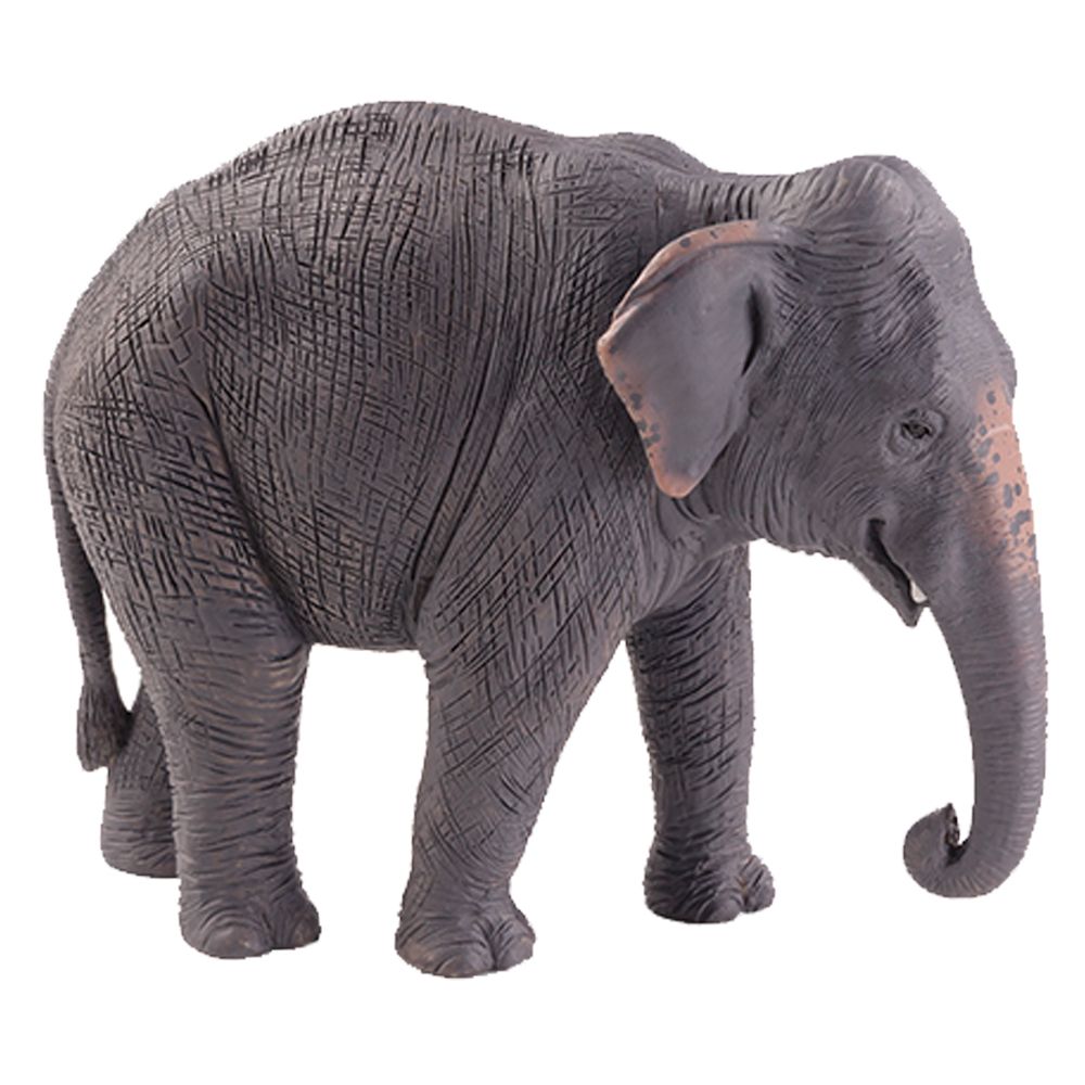 Animal Planet - Mojo Asian Elephant Toy Figure - Dark Grey