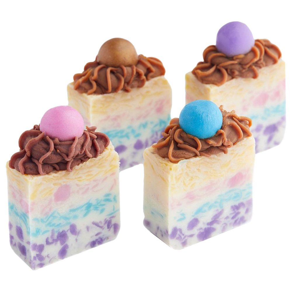 The Skin Concept - Handmade Dessert Soap - Confetti Cake - 2pc