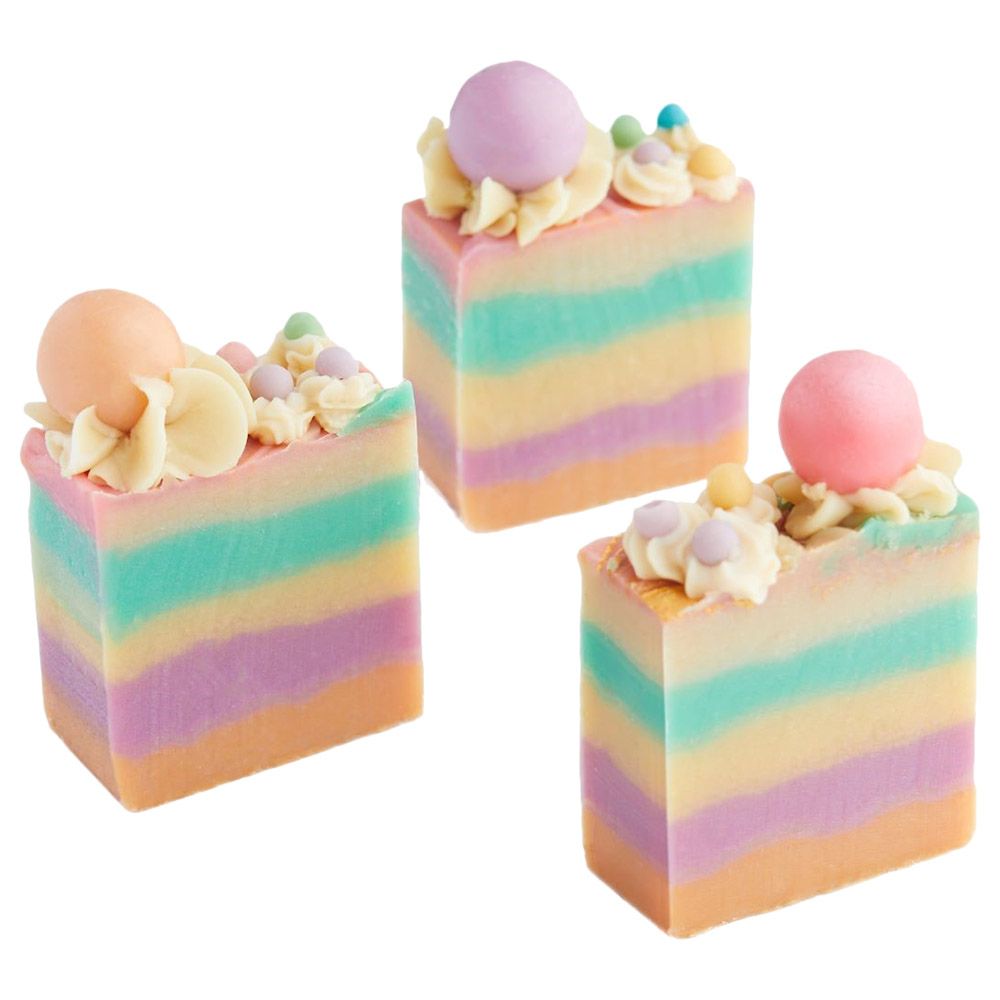 The Skin Concept - Handmade Dessert Soap - Gumball Cake - 2pc