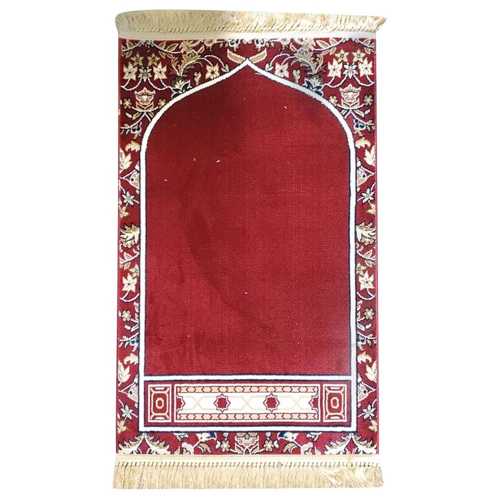 Deensquare - Makkah Imam Prayer Mat - Red