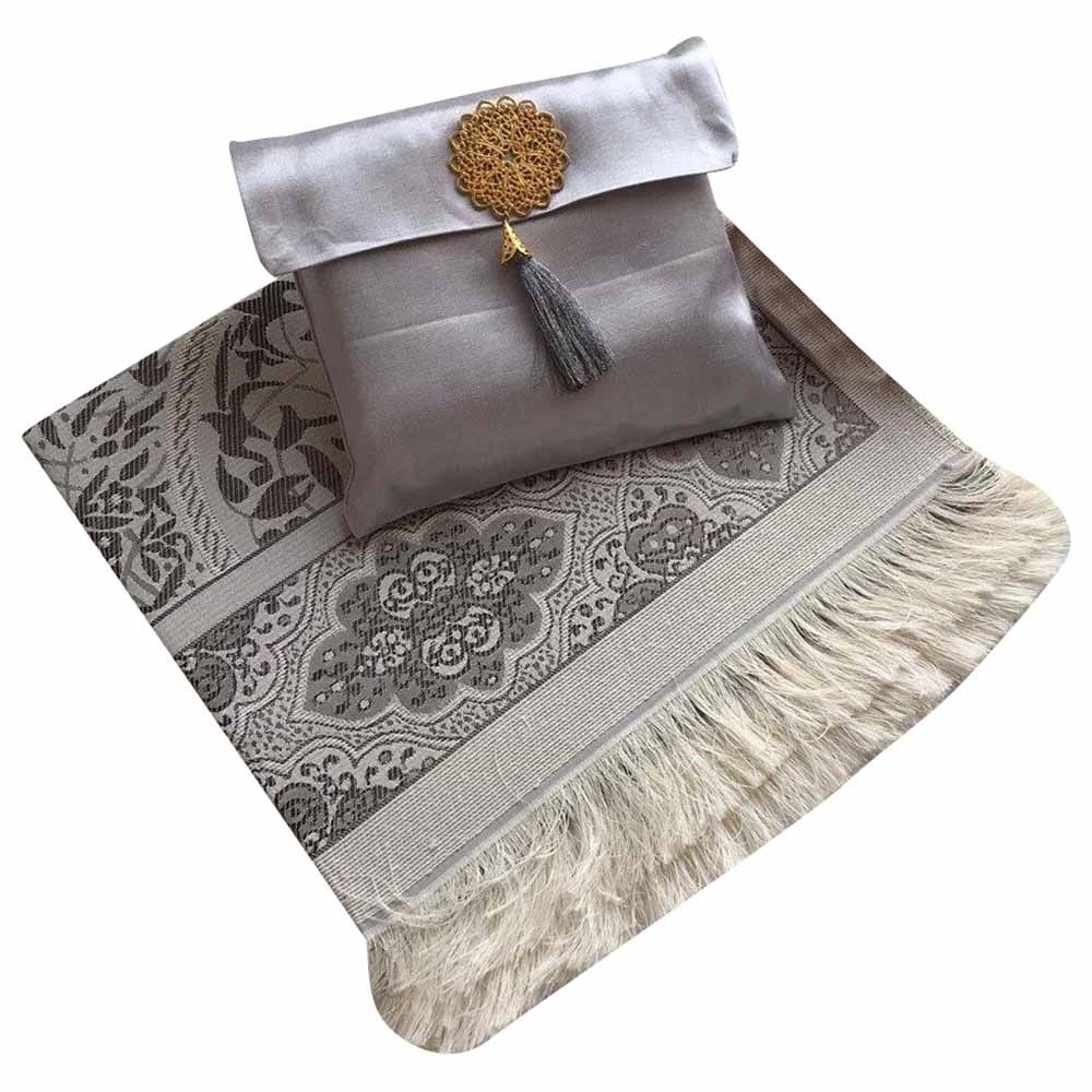 Deensquare - Prayer Rug with Pouch - Grey