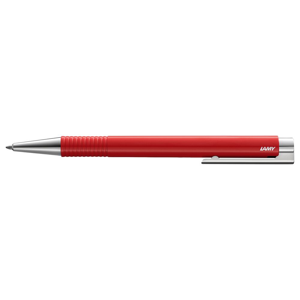 Lamy - Logo M+ Red Ball Pen, Black Medium Refill M16 