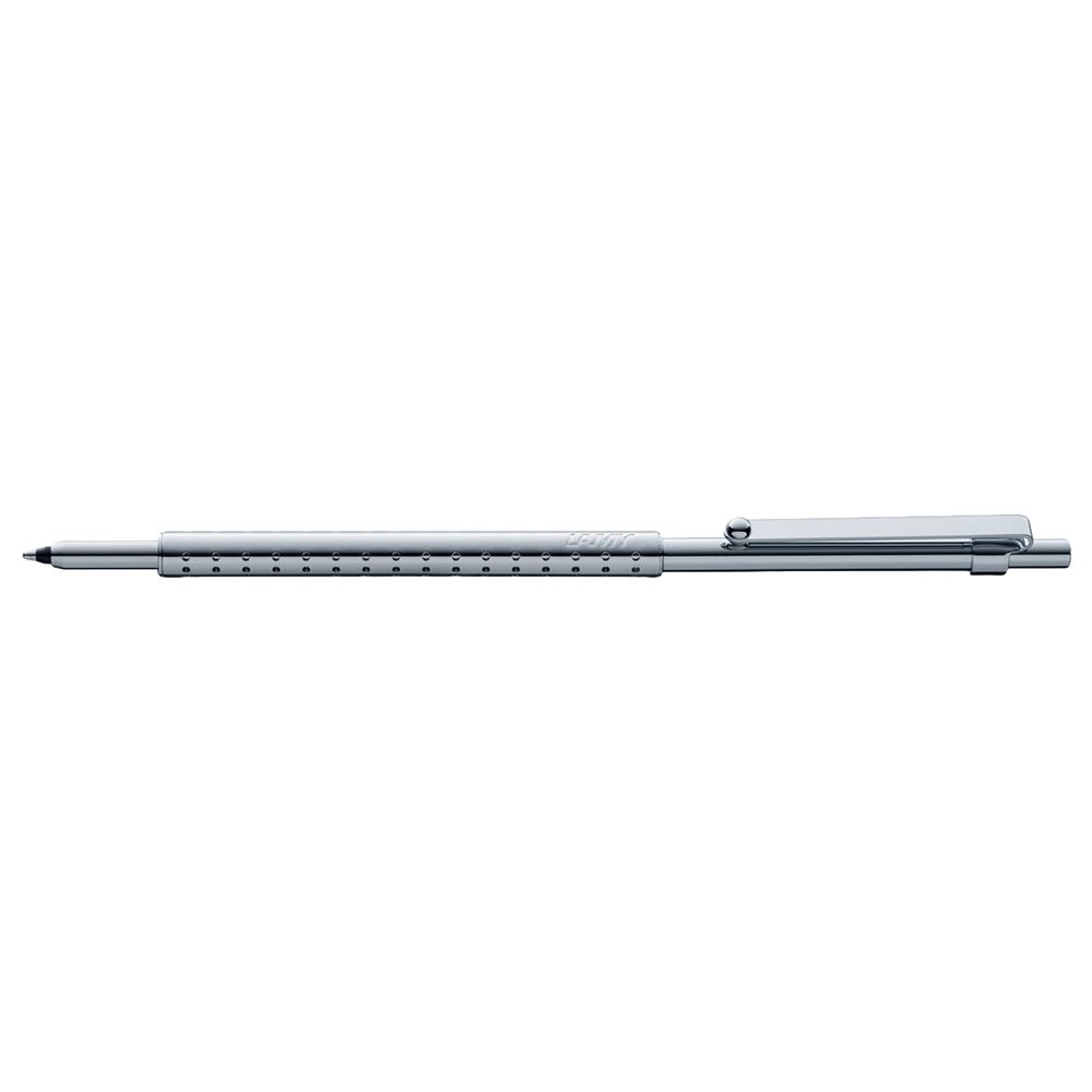 Lamy - Stainless Steel Ball Pen - Black Medium Refill M21