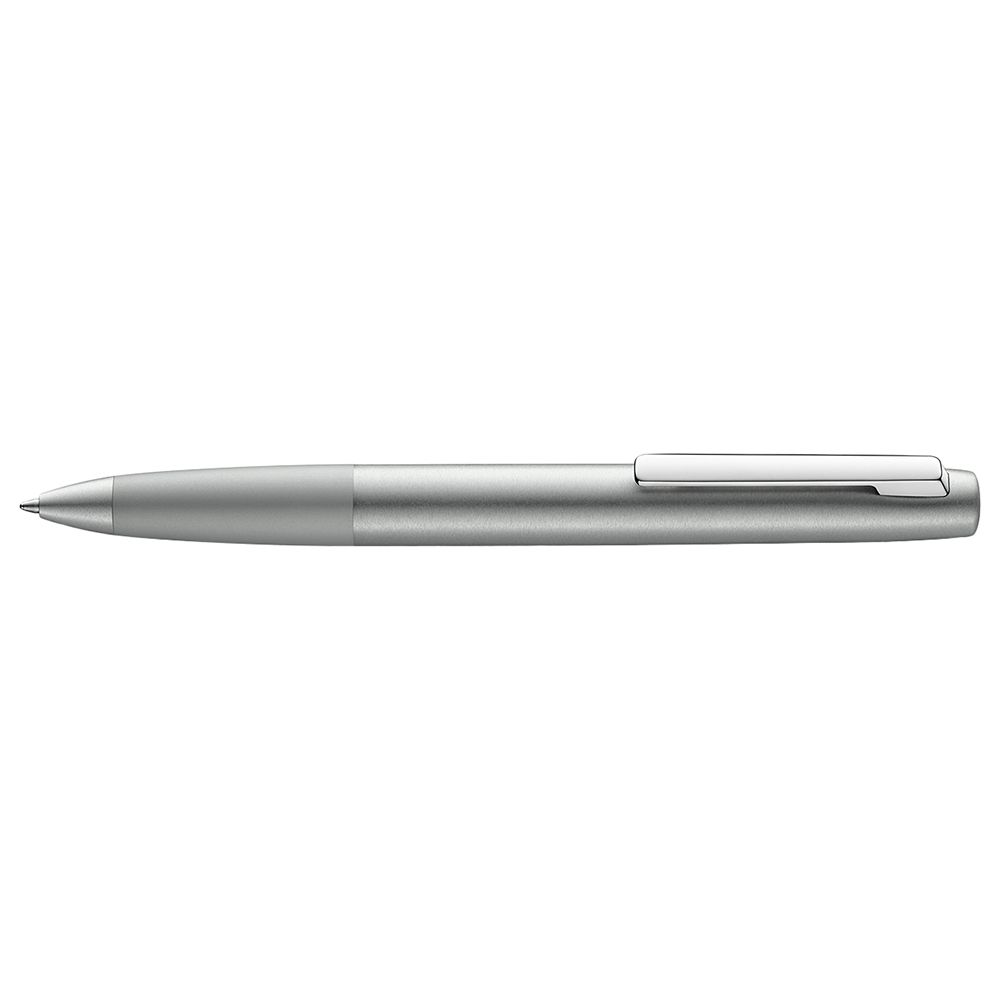 Lamy - Aion Olive Silver Ball Pen - Black Medium Refill M16