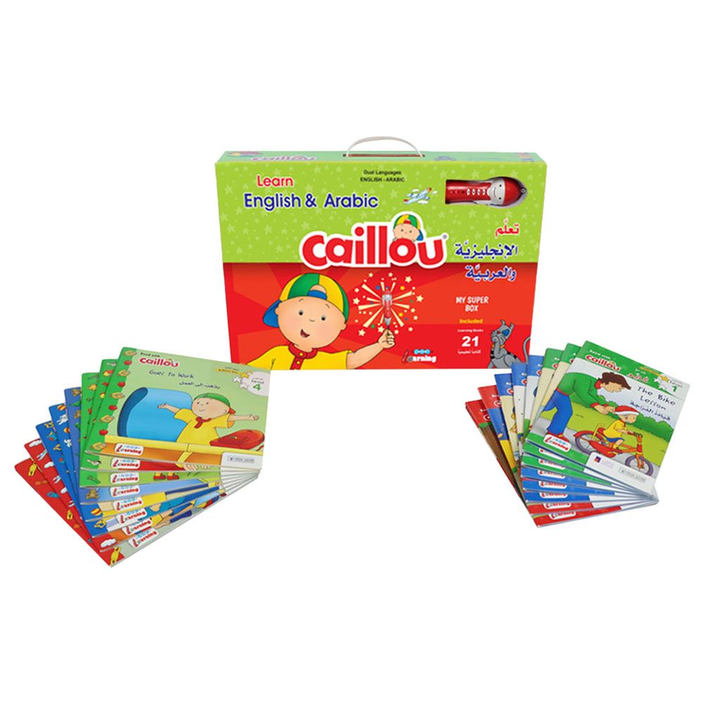 Learn English & Arabic With Caillou & The Educational Talking Pen