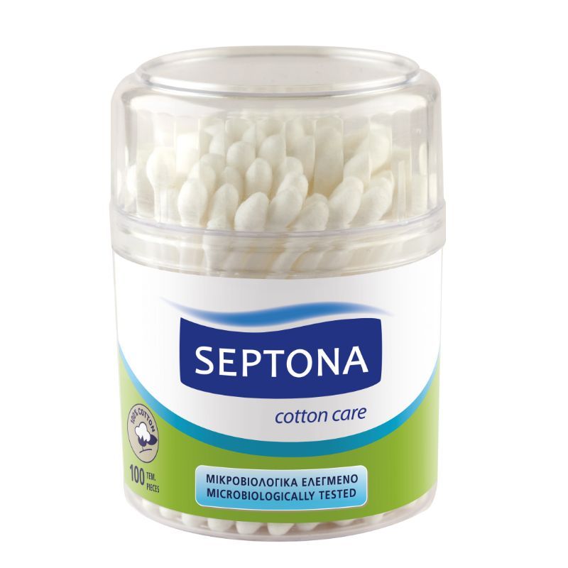 Septona - Cotton Buds Drum 100's