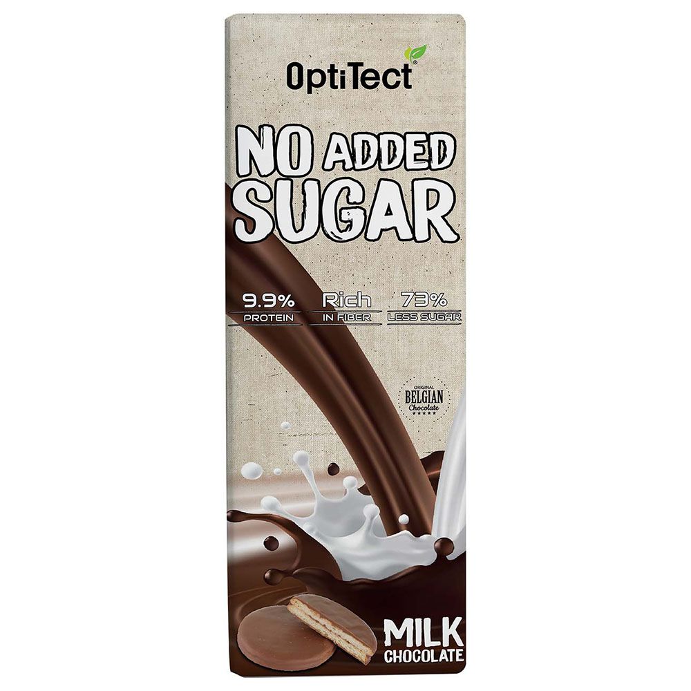 Optitect - No Added Sugar Cookies - Milk Chocolate