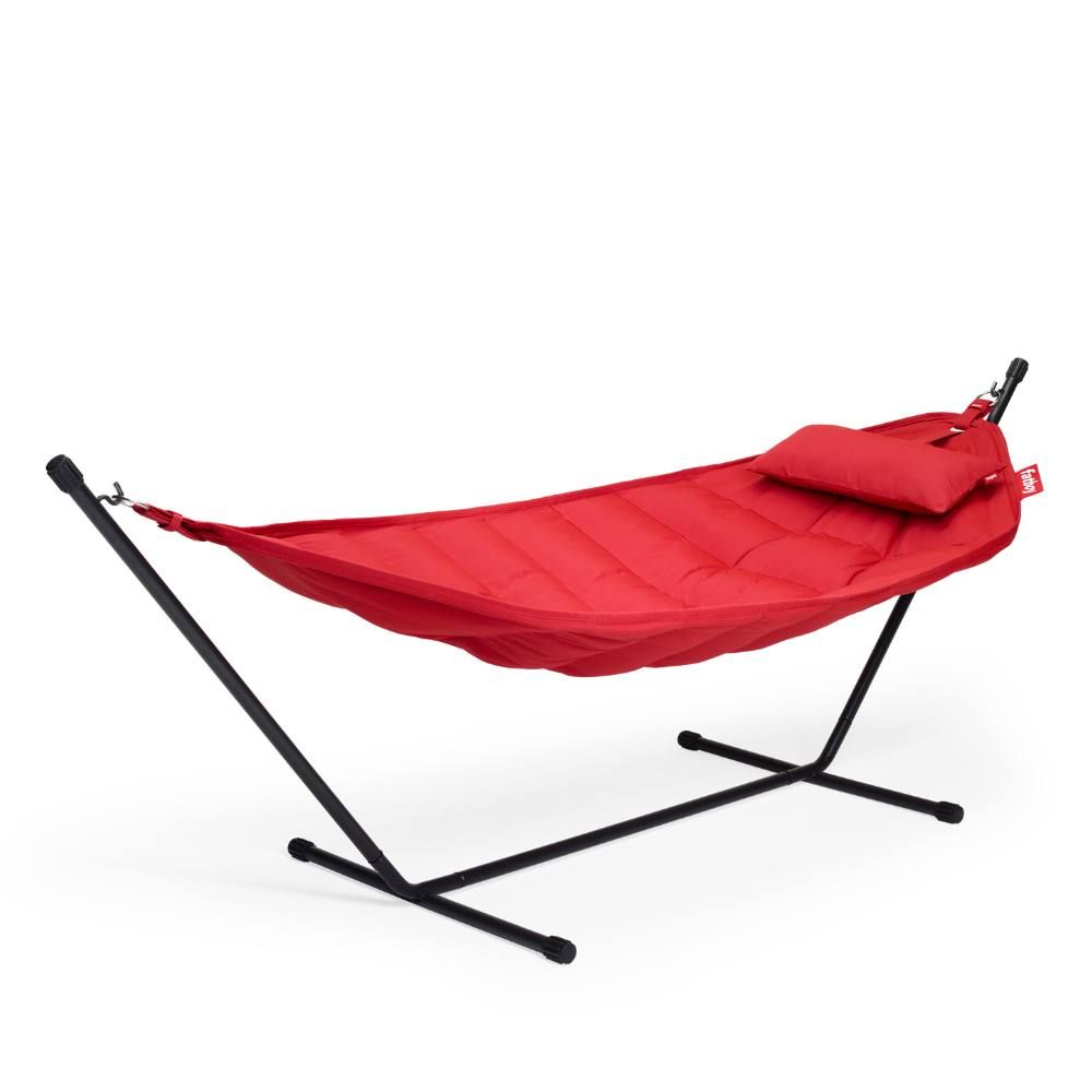 Fatboy - Hammock Superb with Pillow And Black Frame - Red 