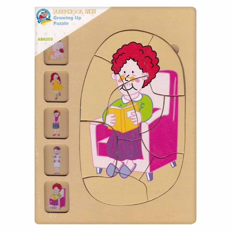 Dar Rabie Publishing - Growing Up Puzzle - Girl