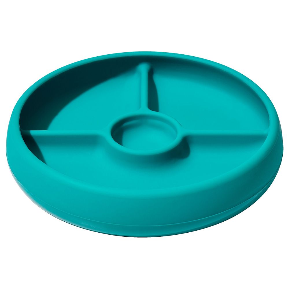 Oxo Tot - Silicone Divided Plate - Teal