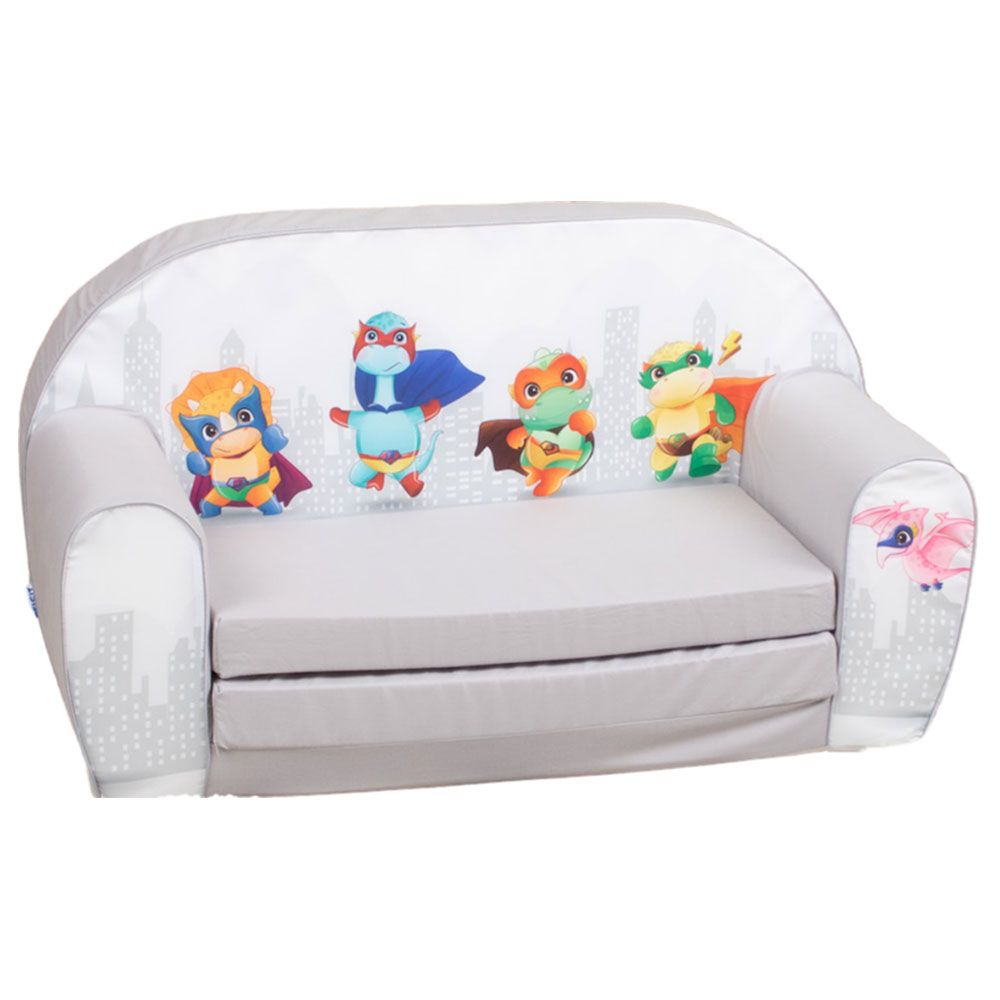 Delsit - Sofa Bed Dinos - Grey