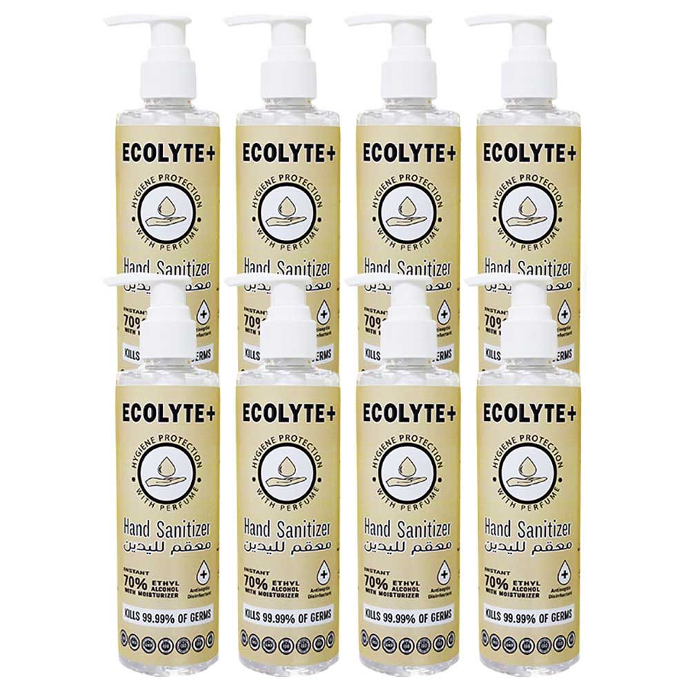 Ecolyte+ - GMP & ISO Certified Hand Sanitizer Gel - 250Ml - 8pc