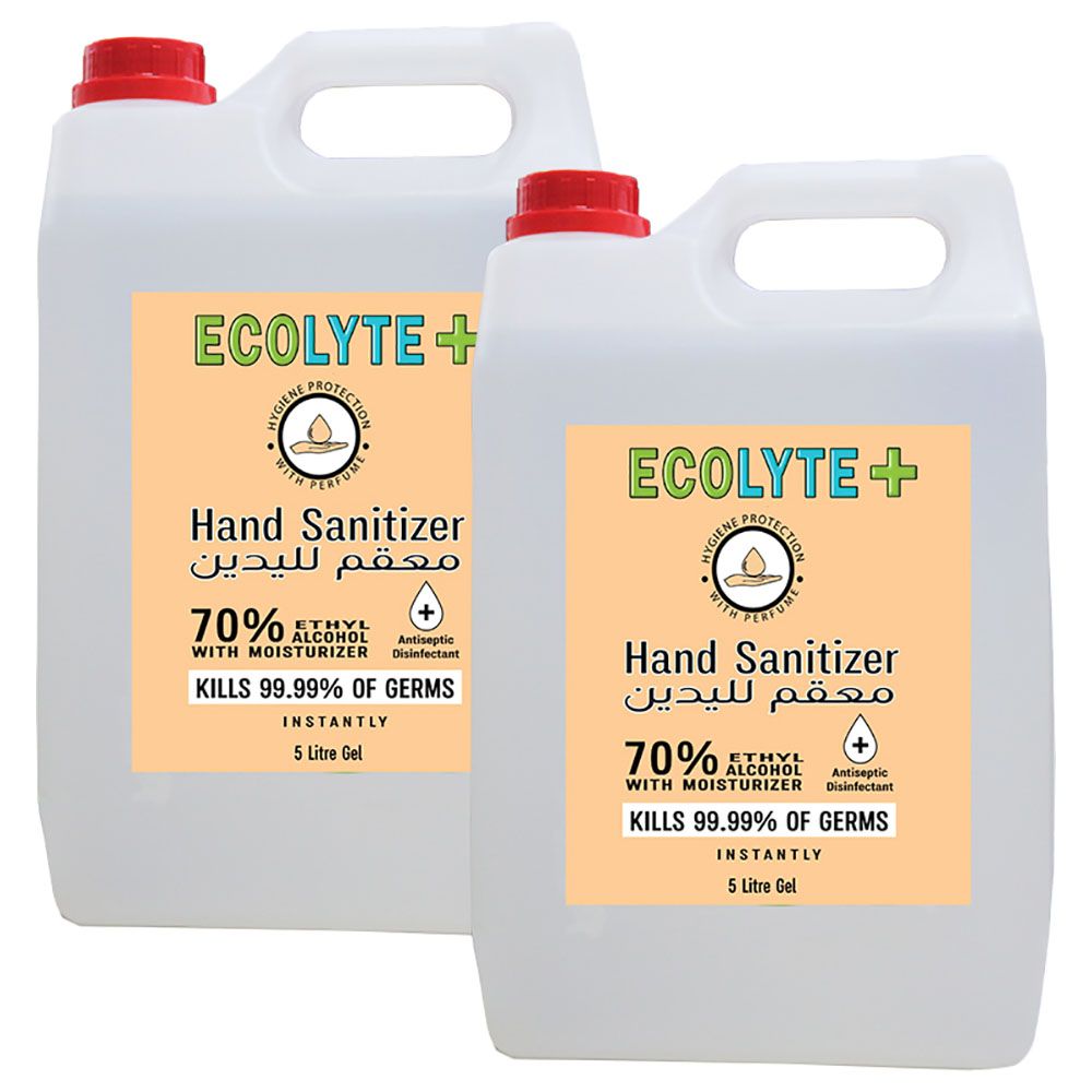 Ecolyte+ - Perfumed Hand Sanitizer - 5L - 2pc