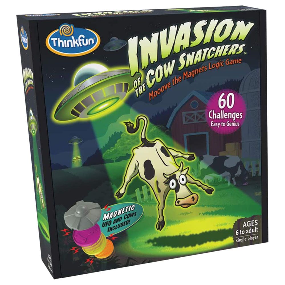 Thinkfun - Invasion Of The Cow Snatchers Logic Game