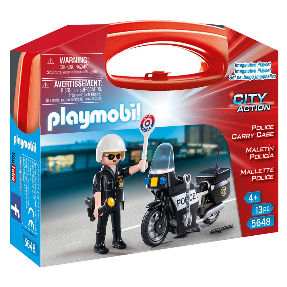 Playmobil - Police Carry Case