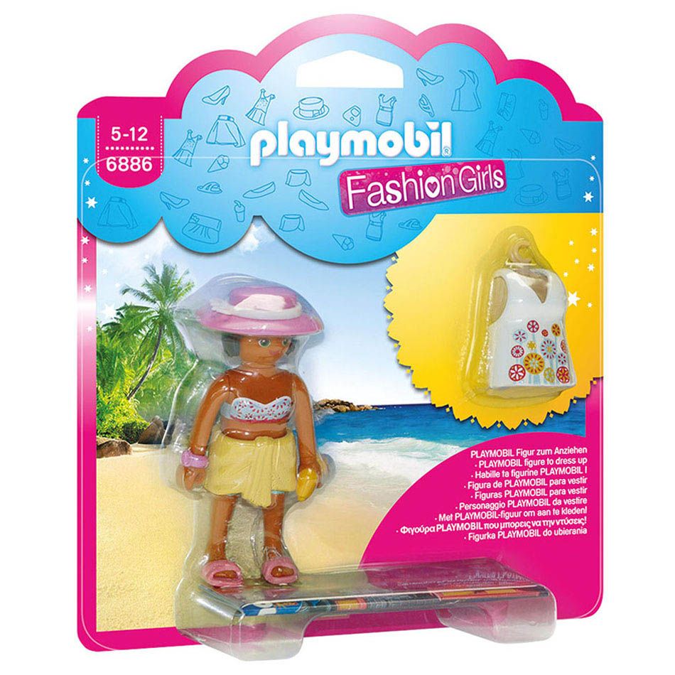 Playmobil - Beach Fashion Girl With Changeable Clothing