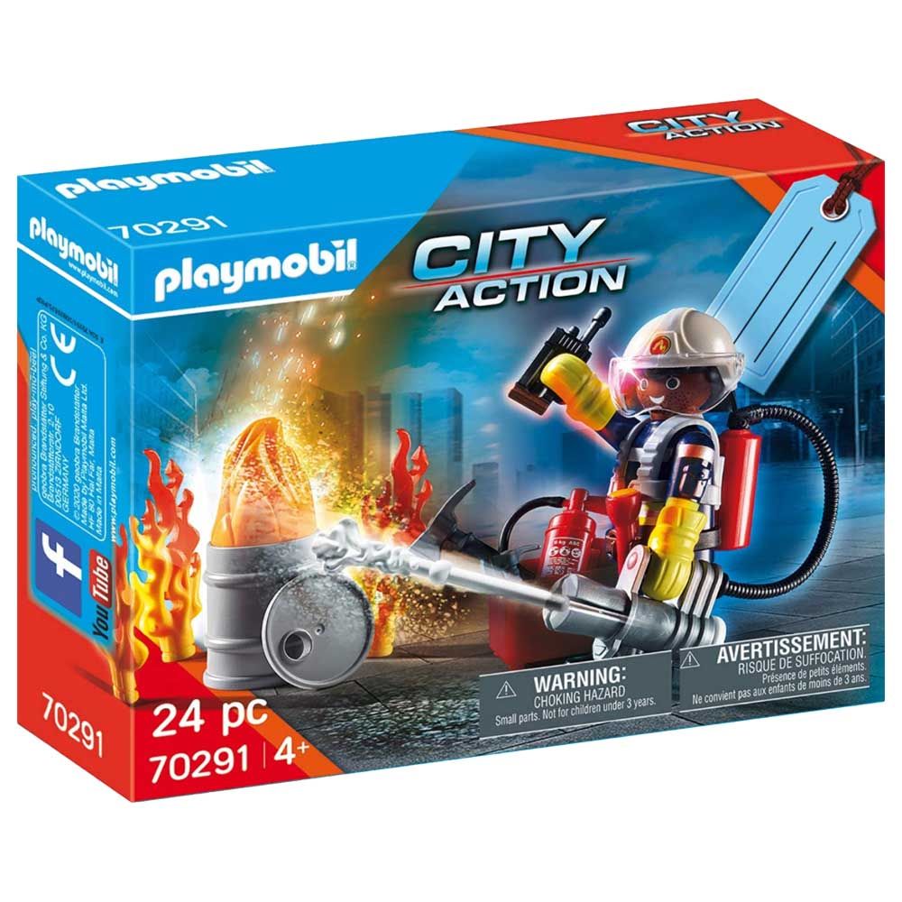 Playmobil - Fire Rescue Gift Set 24pcs