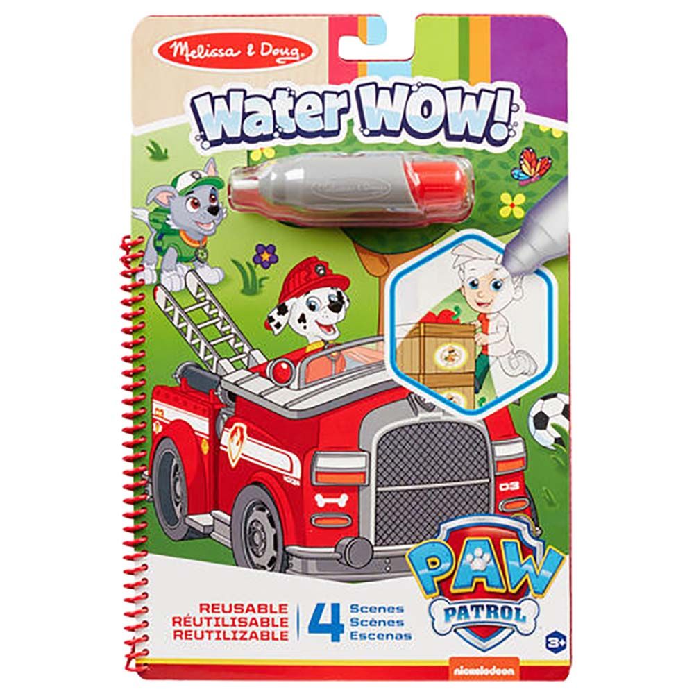 Melissa & Doug - Paw Patrol Water Wow! - Marshall