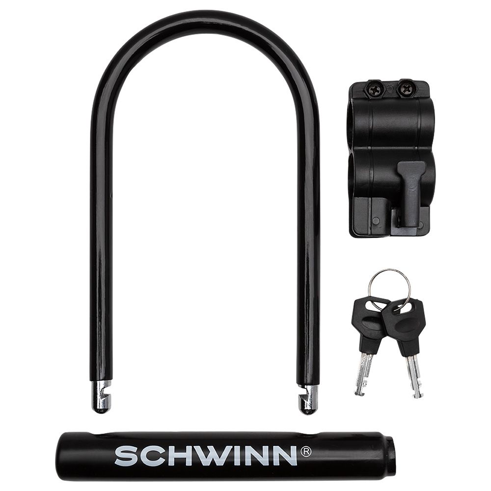 Schwinn - Bicycle Basic U Lock Key - Black