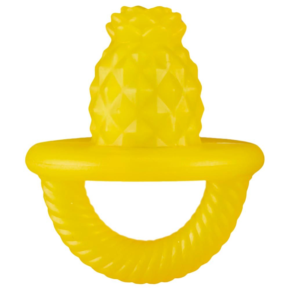 Itzy Ritzy - Silicone Pineapple Teensy Teether - Yellow