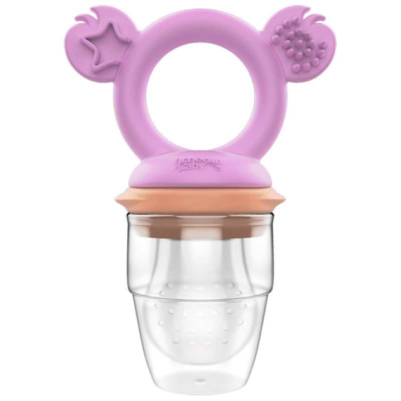 Cherub Baby - Fresh Food Feeder & Teether - Peach & Blush