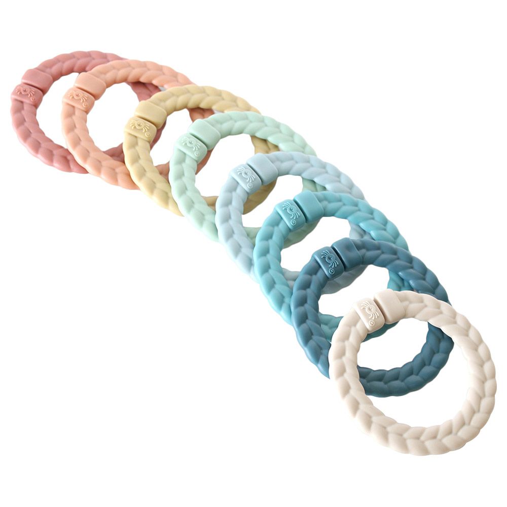 Itzy Ritzy - Rings Linking Ring Set - Rainbow