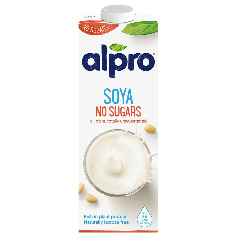 Alpro - Unsweetened Soya Milk 1L