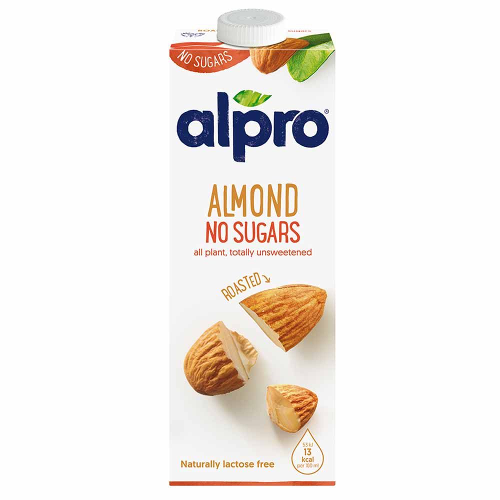 Alpro - Drink Almond Unsweetened Case - Pack of 8